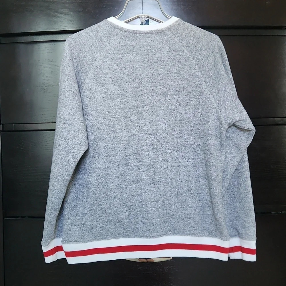 Coors Light J. America Sweatshirt Adult Medium Hockey Puck Crewneck Pullover - Picture 6 of 7